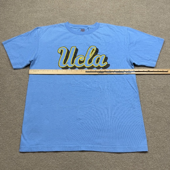 UCLA Bruins T Shirt Mens Size L Large Blue Short Sleeve Crew Neck NCAA Football - Picture 4 of 7